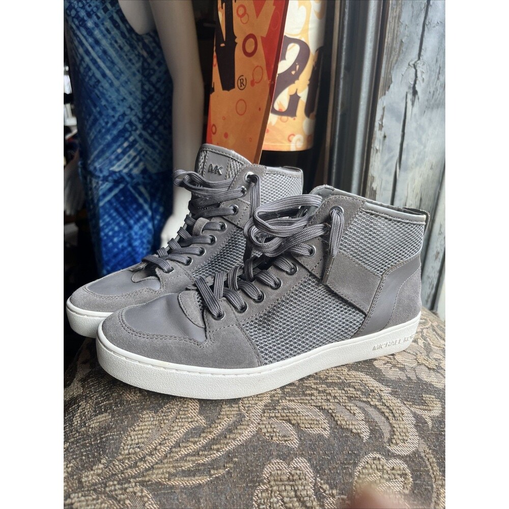 Beautiful Michael Kors Leather And Mesh Sneakers Sz 8.5/29M